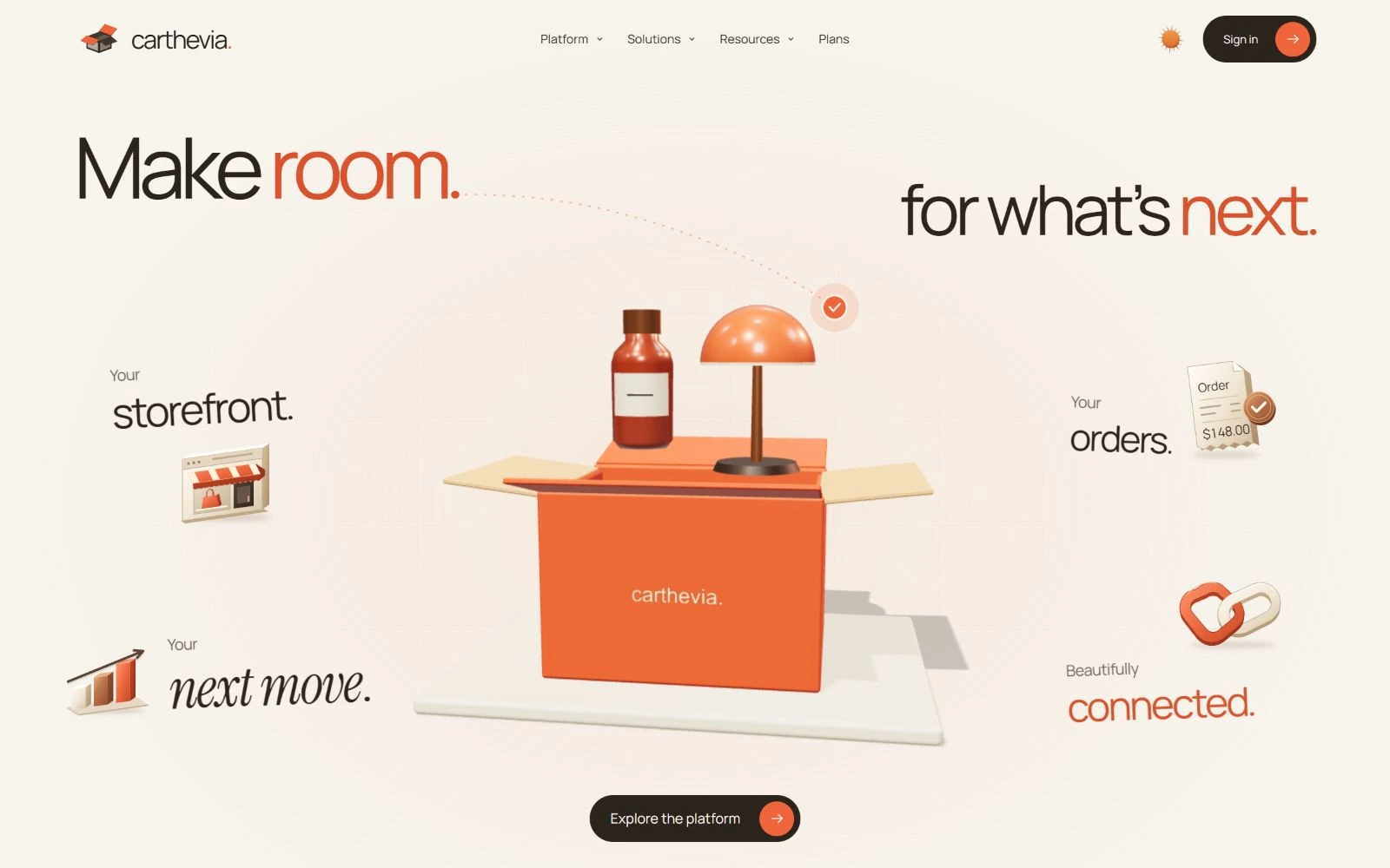 E-commerce collection: Carthevia preview
