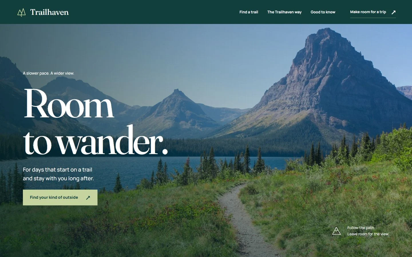 Trailhaven website preview